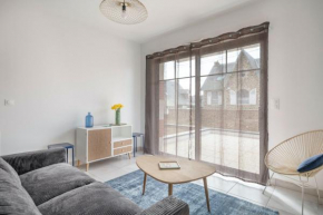 À 50m de la plage, bel appartement pour 6